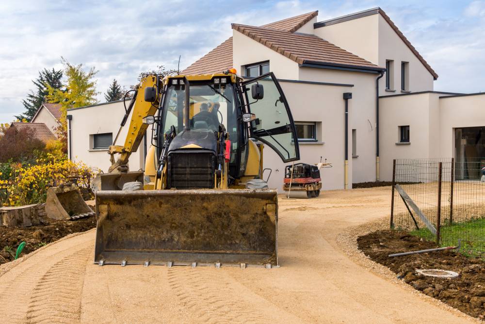 Terrassement à Sabres
