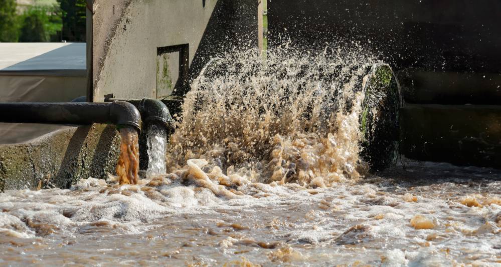 Traitement des eaux usées à Sabres
