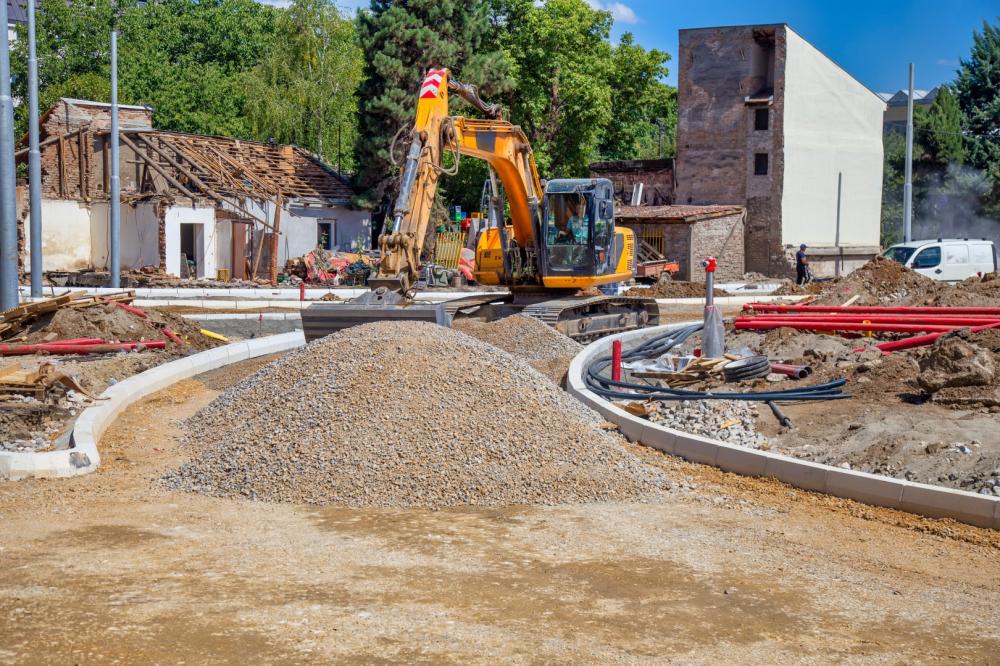 travaux rond point